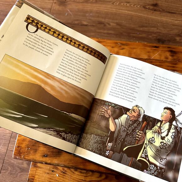 Vintage 2001 Hiawatha And Megissogwon Hardcover Book - Picture 3 of 9